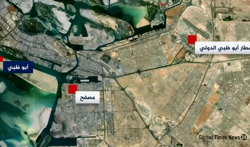 إصابة ستة أشخاص و قتل 3 آخرين جراء انفجار ثلاثة صهاريج لنقل المحروقات في منطقة مصفح، بالقرب من خزانات أدنوكو في مطار دبي