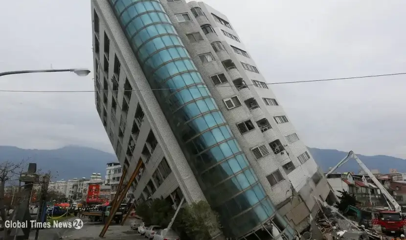 An earthquake of 6.1 magnitude jolts Taiwan